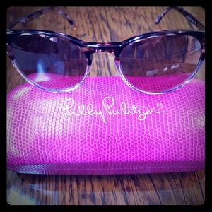 Lilly Pulitzer Palermo PK Round Sunglasses